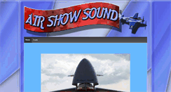 Desktop Screenshot of airshow-sound.com