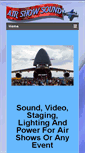 Mobile Screenshot of airshow-sound.com